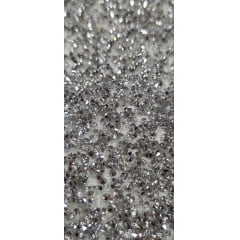 Tule Diamond Degrade Prata - Comprimento 1,25 m x Largura 1,40