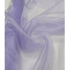 Organza Cristal Lisa Lilás - Comprimento 4 m x Largura 1,47 m