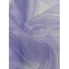 Organza Cristal Lisa Lilás - Comprimento 4 m x Largura 1,47 m