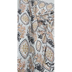 Layse Bordada Marrakech Preto - Comprimento 3 m x Largura 1,30 m