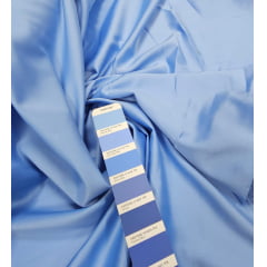 Crepe Amanda Liso Azul Celeste - Comprimento 1,50 m x Largura 1,50 m