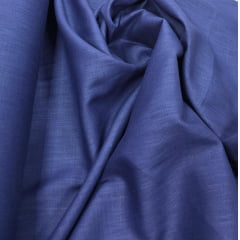 Viscose Pesada com Algodão Azul Marinho ( Efeito Linho ) - Comprimento 2,70 m x Largura 1,45 m 