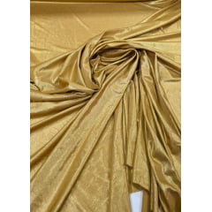 Malha Vinil Cirrê Dourado COM FALHA - Comprimento 5 m x Largura 1,50 m  