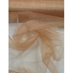 Tule Shine Dourado 02  - Comprimento 0,75 cm x Largura 3 m