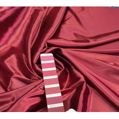 Cetim Charmeusse c/ Lycra Marsala - Comprimento 1 m x Largura 1,47 m