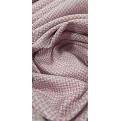 Tweed Pesado Multicolor Rosa 9003 - Comprimento 1,30 m x Largura 1,50 m