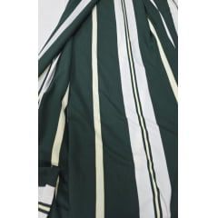 Malha Rapport dallila textil listrada verde - Comprimento 3m x Largura 1,80 m