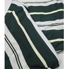 Malha Rapport dallila textil listrada verde - Comprimento 2 m x Largura 1,80 m Malha Rapport dallila textil listrada verde - Comprimento 2 m x Largura 1,80 m