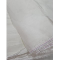 Linho puro off white- Comprimento 0,60 cm x Largura 1,40 m Linho puro off white- Comprimento 0,60 cm x Largura 1,40 m