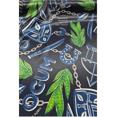 Cetim Estampado Digital Ogum - Comprimento 1 m x Largura 1,47 m