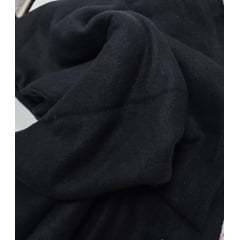 Moletom dalila textil premium super quentinho preto - Comprimento1,40 m x Largura 1,80 m Moletom dalila textil premium super quentinho preto - Comprimento1,40 m x Largura 1,80 m