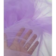 Tule 2º Pele Iluzione Lavanda - Comprimento 150 m x Largura 1,40 m