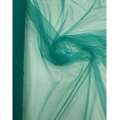 Tule 2º Pele Iluzione Verde Jade - Comprimento 2 m x Largura 1,40 m