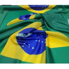 Bandeira do Brasil em Failete Extra Grande 3,00 X 1,80 - COM FALHA Bandeira do Brasil em Failete Extra Grande 3,00 X 1,80 - COM FALHA