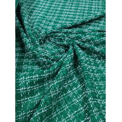 Tweed Premium Pesado Verde Bandeira - Comprimento 1 m x Largura 1,47 m Tweed Premium Pesado Verde Bandeira - Comprimento 1 m x Largura 1,47 m