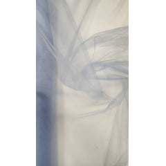 Tule Shine Azul Serenity - Comprimento 0,60 cm x Largura 3 m