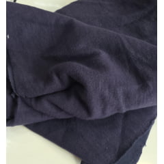 Moletom marinho - Comprimento 0,70 cm x Largura 1,40 m 