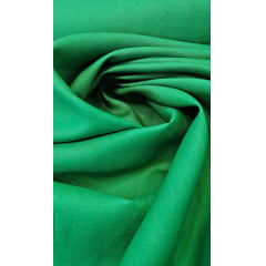 Linho Puro Verde Bandeira COM SUJEIRA  - Comprimento 0,90 cm x Largura 1,40 m