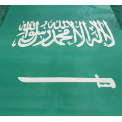 Bandeira da Arábia Saudita em Faliete
