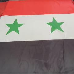 Bandeira da Síria em Faliete