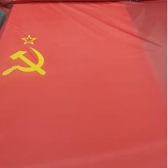 Bandeira da União Soviética em Faliete