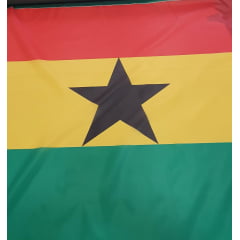 Bandeira de Gana em Faliete