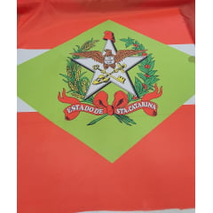 Bandeira do Estado de Santa Catarina em Faliete