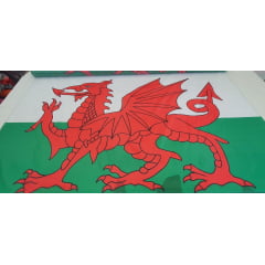 Bandeira do País de Gales em Faliete