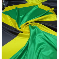 Cetim Bandeira da Jamaica