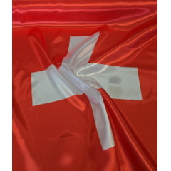 Cetim Bandeira da Suíça