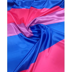 Cetim Bandeira do Orgulho Bissexual