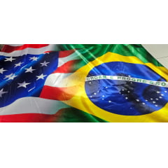 Cetim Bandeira Mista BRAXEUA