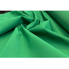 Bengaline de Poliamida Lisa Verde Bandeira
