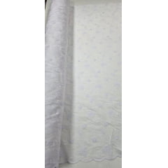 Cambraia Bordada 3D Borboletas Branco ( COM ACABAMENTO NOS 2 LADOS) Cambraia Bordada 3D Borboletas Branco ( COM ACABAMENTO NOS 2 LADOS)