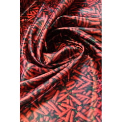 Cetim Estampado Digital Pimentas