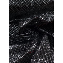 Cetim Matelassê Acetinado Preto