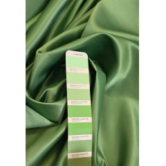 Cetim Bucol Liso Verde Oliva Claro