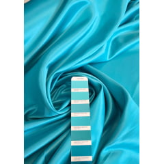 Cetim Bucol Liso Verde Tiffany