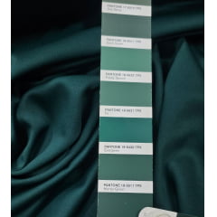 Crepe Amanda Liso Verde Floresta Claro