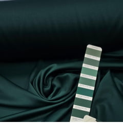 Crepe Amanda Liso Verde Floresta Claro