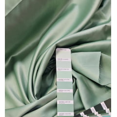 Crepe Amanda Liso Verde Menta Claro