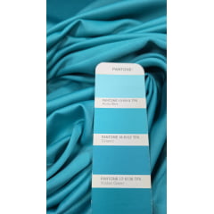 Crepe Amanda Liso Verde Tiffany Escuro