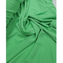 Crepe Air Flow Duna Liso Maça Verde Claro