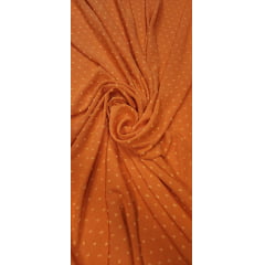 Crepe Air Flow Duna Salpico Laranja Neon