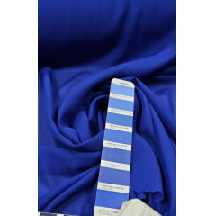 Crepe Georgete Liso Azul Royal