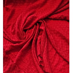 Crepe Tulum Com Elastano Vermelho 