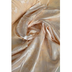 Cetim Jacquard Pudong Creme Cetim Jacquard Pudong Creme