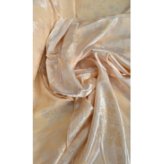 Cetim Jacquard Pudong Creme