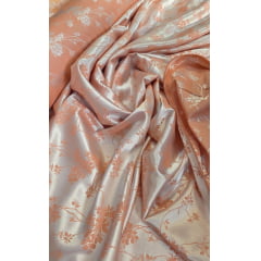 Cetim Jacquard Pudong Pessego