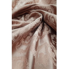 Jacquard Gobelem de Viscose Rosê Escuro